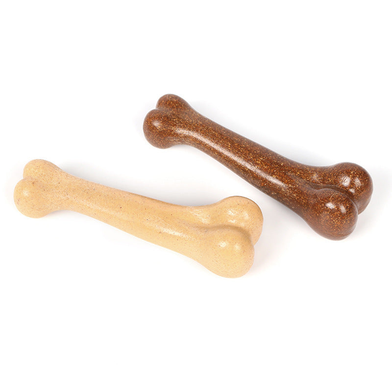 Dog Bone Simulation Molar Stick Bite Resistant Toy Tooth Cleaner Pet Toy