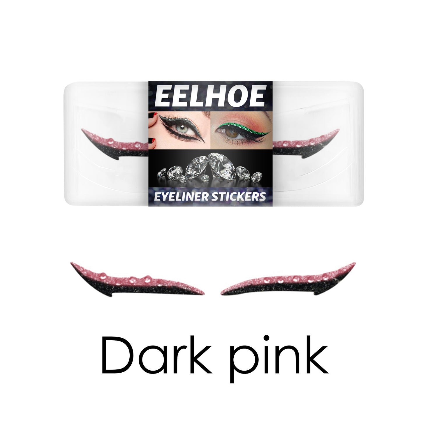 Diamond Eyeliner Sticker Waterproof Eyeliner Super Stage Party Nightclub