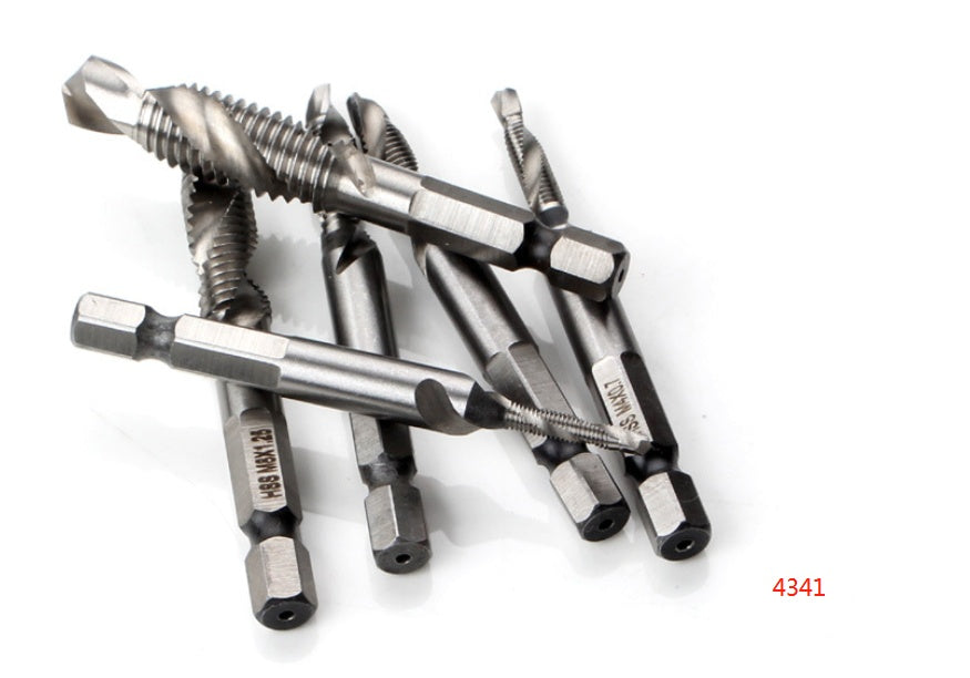Wind Batch Hex Shank Twist Drill Bit Titanium Plated 6.35 Handle 10PC 13PC Set High Speed Steel