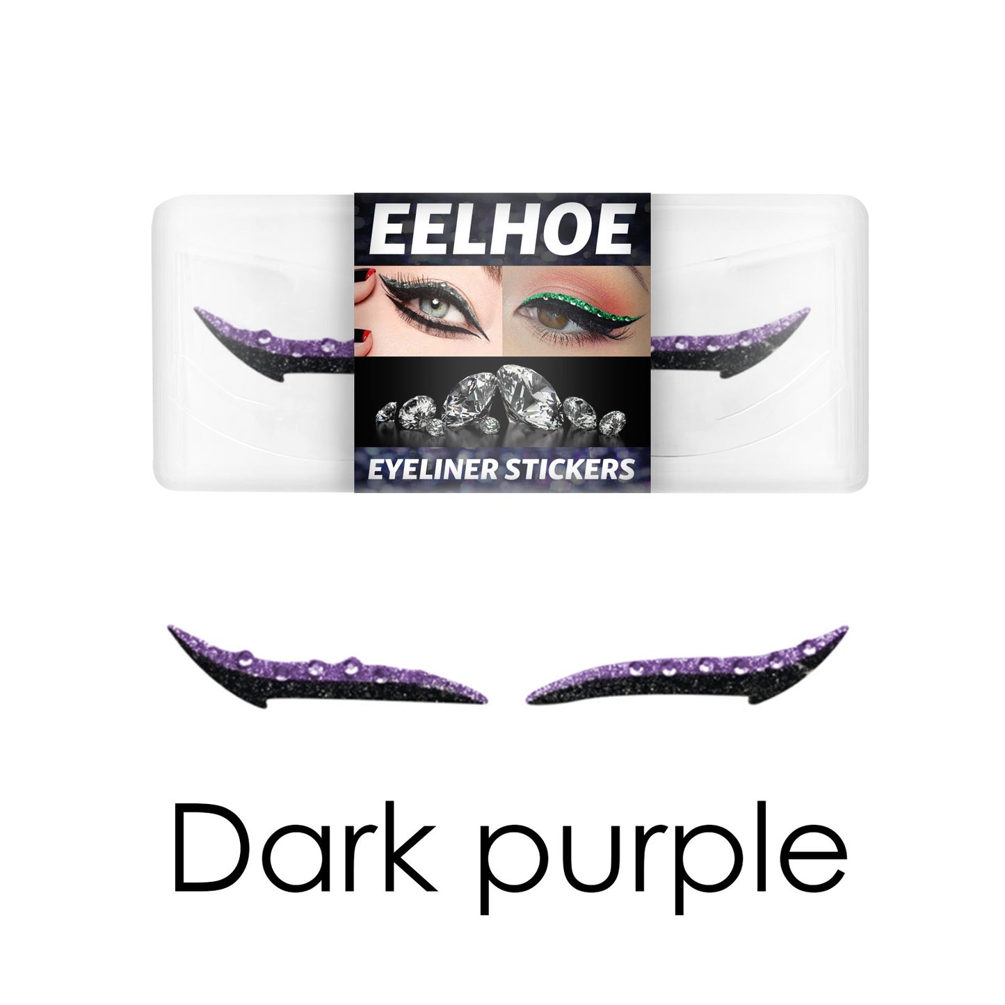 Diamond Eyeliner Sticker Waterproof Eyeliner Super Stage Party Nightclub