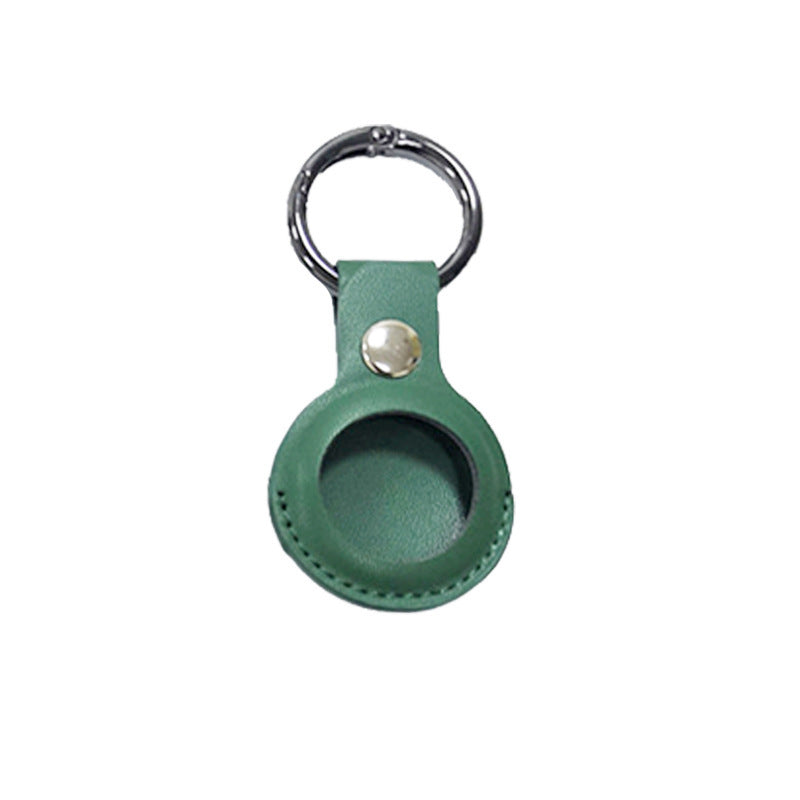 Compatible with Apple, Tracker Protective Cover Locator Anti-Lost Bag Close-Fitting Airtag Leather Case Keychain Manufacturer