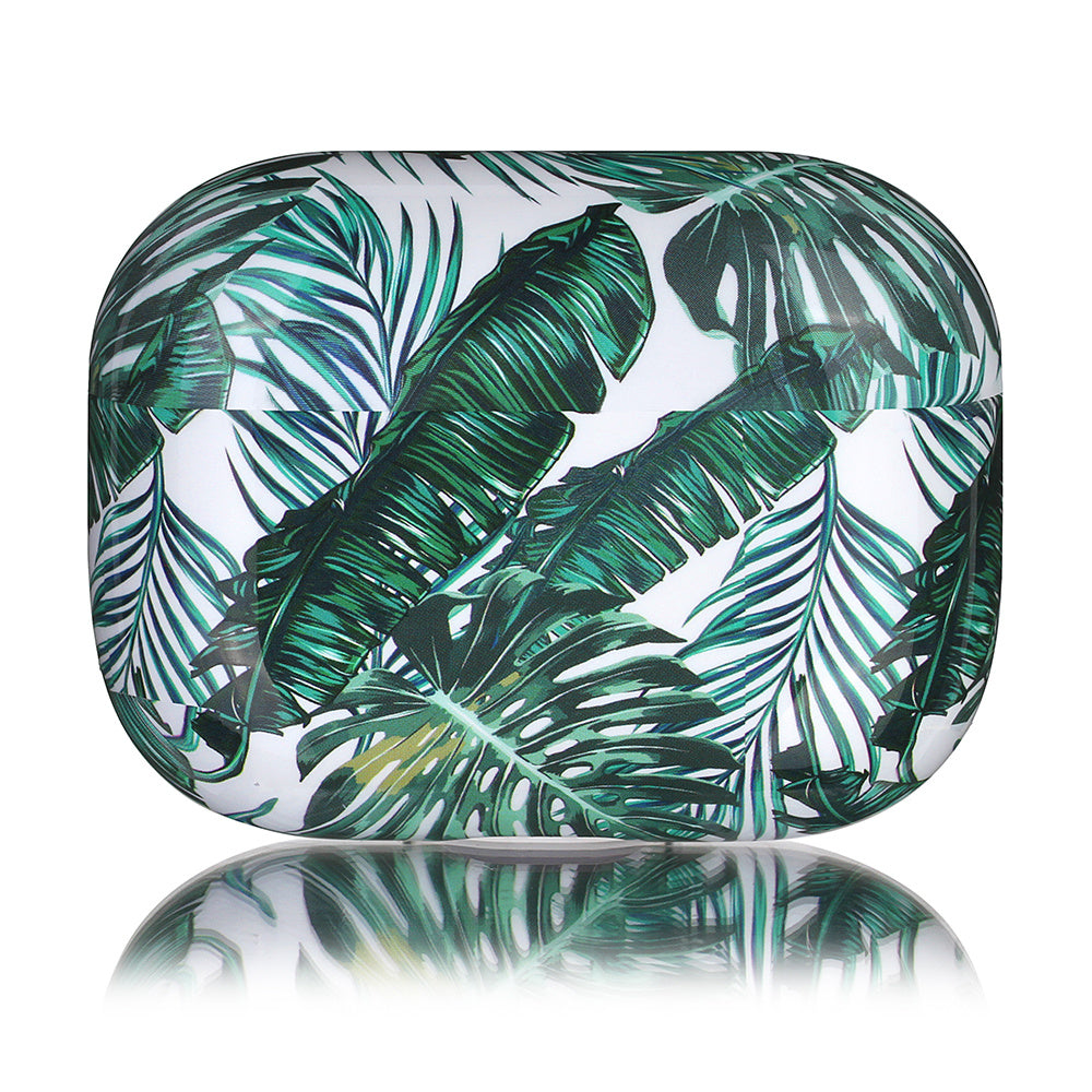 Banana Leaves Earphone Case For Cases Cute Soft Tropical Leaf Bluetooth