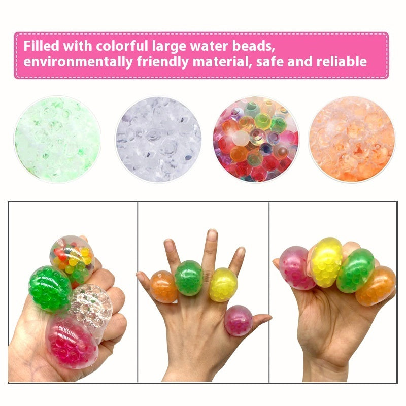 Vent Water Bead Ball Squeezing Toy 35cmTPR Soft Rubber