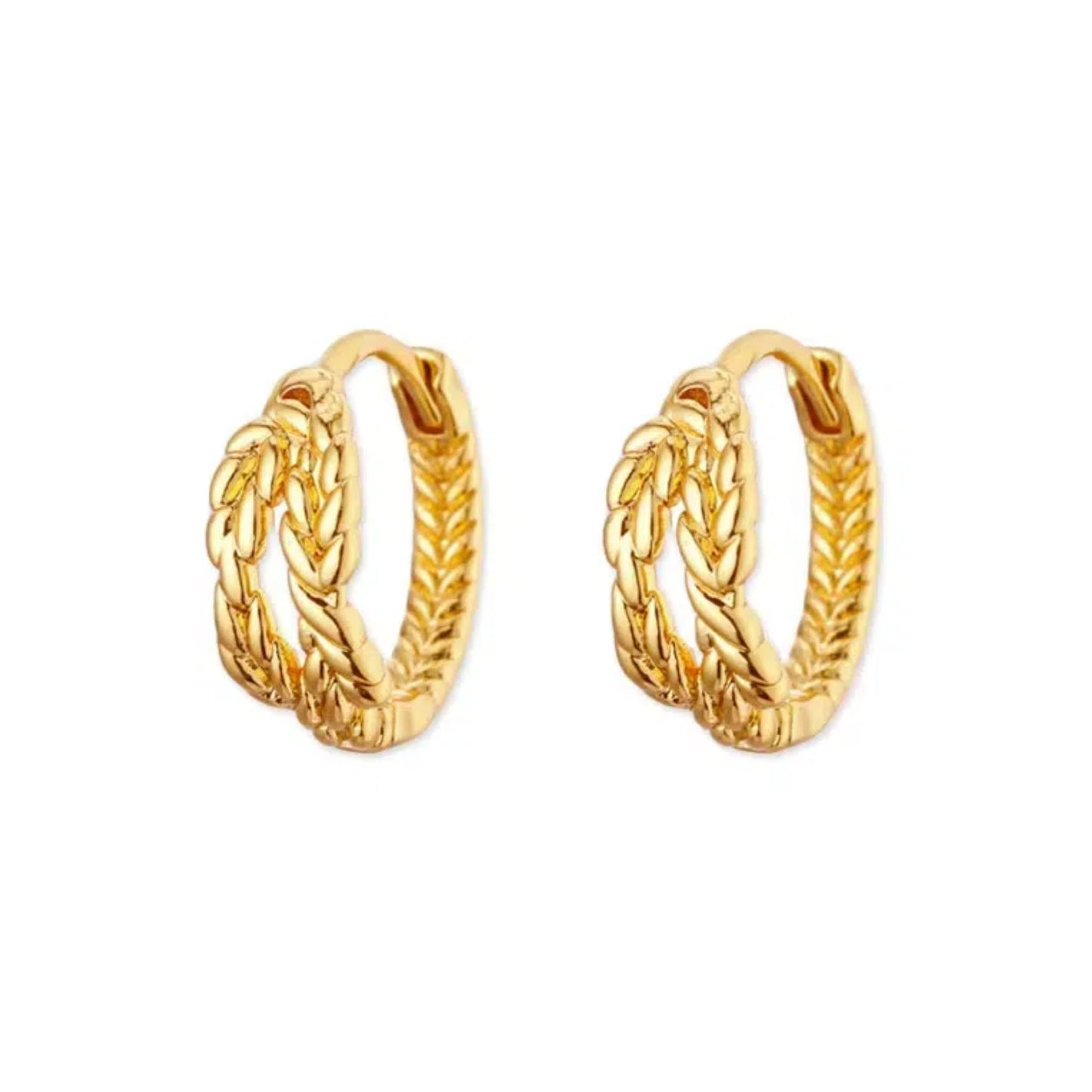 Wheat Woven Earrings For Women Ear Ring High-grade