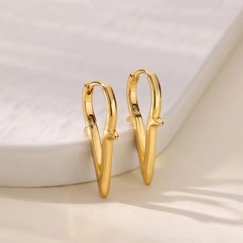 Wheat Woven Earrings For Women Ear Ring High-grade