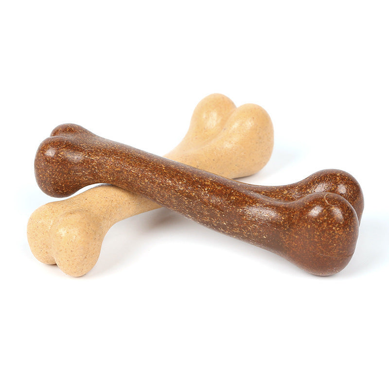 Dog Bone Simulation Molar Stick Bite Resistant Toy Tooth Cleaner Pet Toy