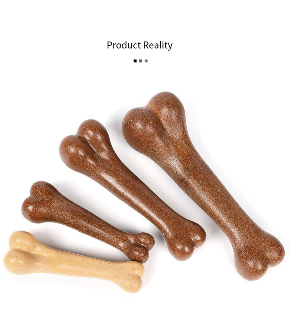 Dog Bone Simulation Molar Stick Bite Resistant Toy Tooth Cleaner Pet Toy