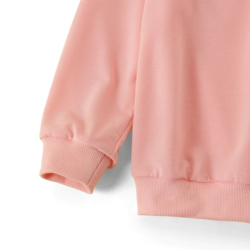 Letter Printed Parent-child Sweater Mother And Daughter Matching Clothes Three Colours