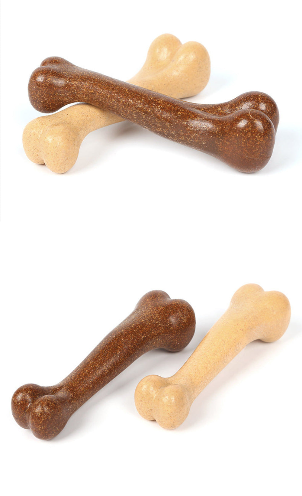 Dog Bone Simulation Molar Stick Bite Resistant Toy Tooth Cleaner Pet Toy