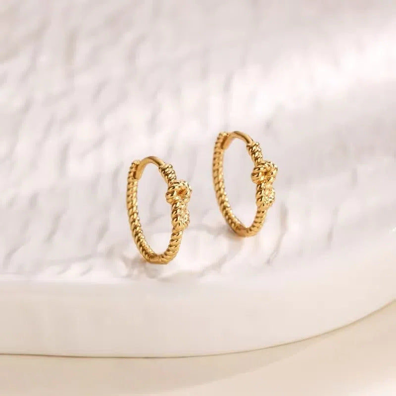 Wheat Woven Earrings For Women Ear Ring High-grade