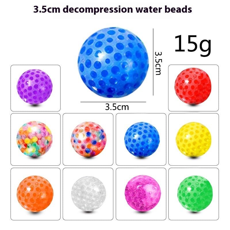 Vent Water Bead Ball Squeezing Toy 35cmTPR Soft Rubber