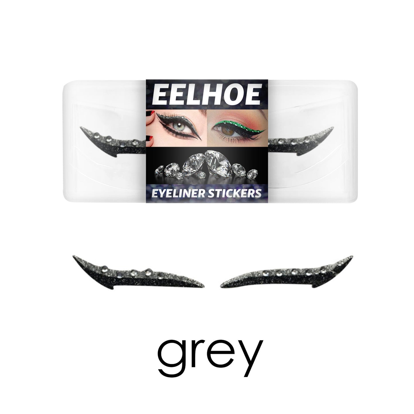 Diamond Eyeliner Sticker Waterproof Eyeliner Super Stage Party Nightclub
