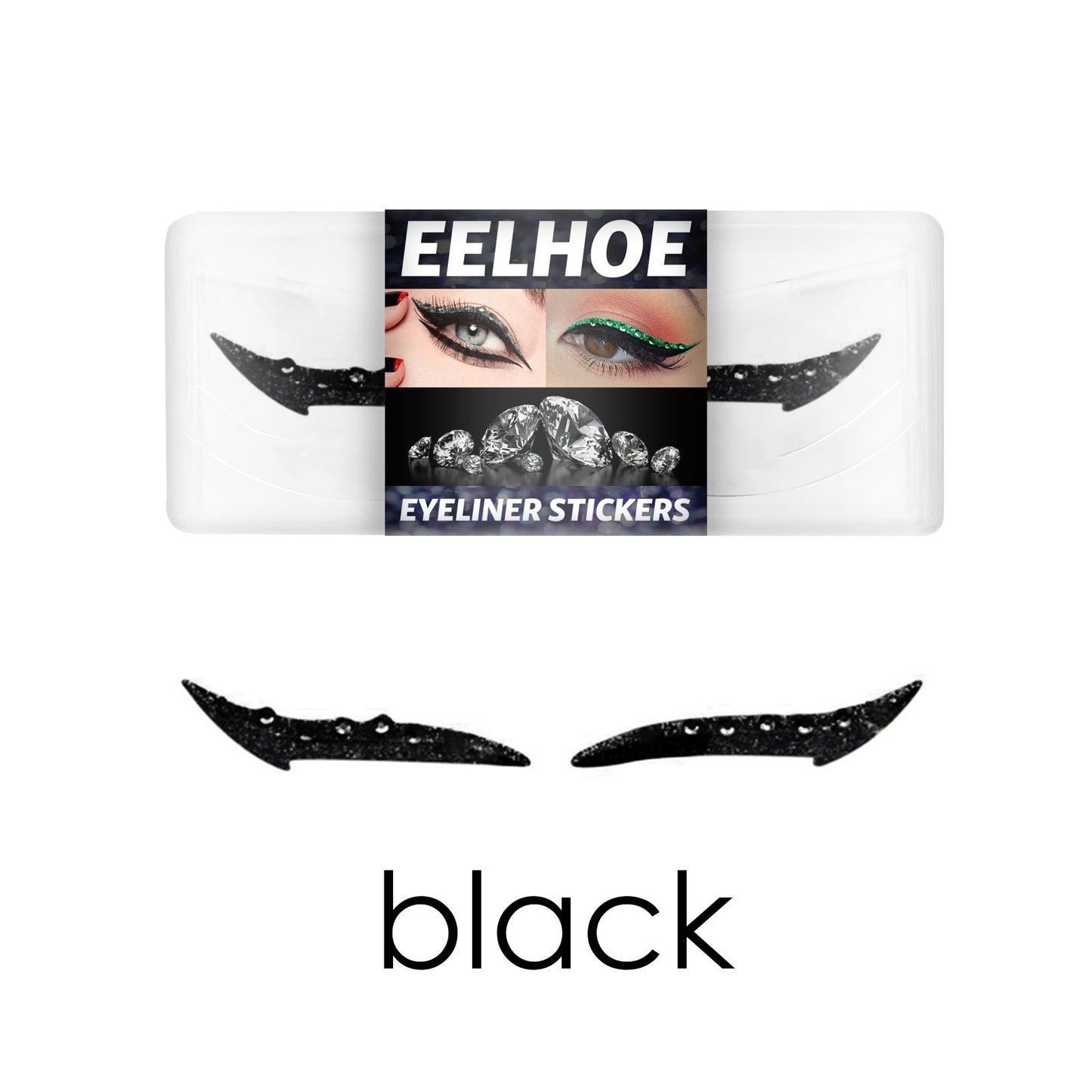 Diamond Eyeliner Sticker Waterproof Eyeliner Super Stage Party Nightclub