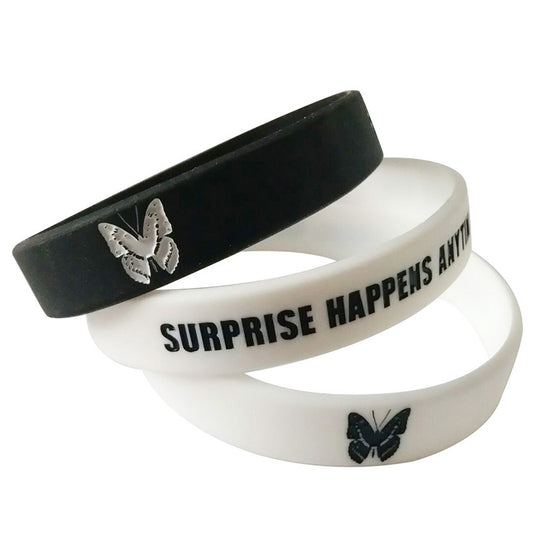 Fashion Sports Butterfly Silicone Men And Women Couple Bracelet