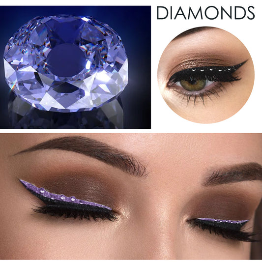 Diamond Eyeliner Sticker Waterproof Eyeliner Super Stage Party Nightclub